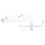 ������� ��� ��������� Bossini Cosmo d280��, � ����������� 400��, ���� H70596I.030