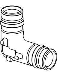 Уголок соединительный Uponor Q&E PPSU 90° 16-16 1008679