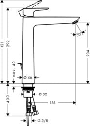 ��������� Hansgrohe Talis E 71716000 ��� �������� �� ������� ����������, ������������, ����