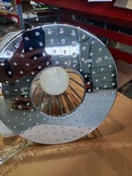 Уценка! Верхний душ Axor LampShower Nendo 26032000 275мм потолочное подсоединение, 1jet, хром