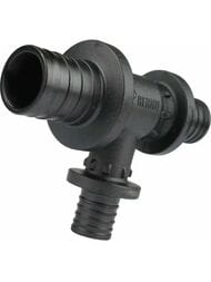 Тройник REHAU RAUTITAN PX, 40x32х40, переходной, пластик,  11600691001