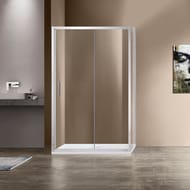 Душевой уголок Vincea Garda 1100х900х1900 VSR-1G9011CL прямоугольный, хром — миниатюра 1