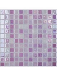 Мозаика Vidrepur Lux   404 (317х317) на сетке, лиловый микс (шт.) — миниатюра 1