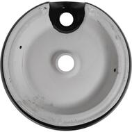 Раковина накладная Aquanet Moon-2-MB 273671 430х430х130 без перелива, отв. под смеситель, черный мат