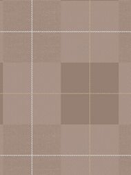 Обои флизелиновые Hygge IV Winter Hg28 002/1 (1,00х10,05) клетка, коричневые (рул.)