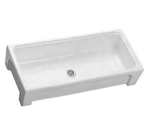 Раковина хозяйственная Hatria Long sink 90 01YN0401 905х450х210 подвесная, без отв. под смеситель