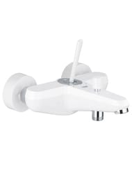 Уценка! Смеситель Grohe EuroDisc Joystick 23431LS0 для ванны/душа, короткий излив, белый
