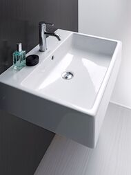 Умывальник Duravit Vero Air 700х470 без отверстия под смеситель, с переливом 2350700060