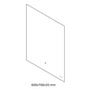 ������� AM.PM X-Joy (600�700�35) � LED-����������, ��- �������� M85MOX10601S