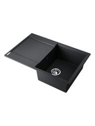 Мойка Omoikiri Daisen-78T BL (780х510х230) врезная, оборачиваемая, тетогранит, черный 4993527