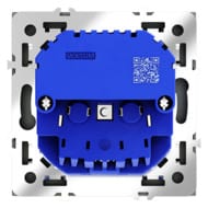Розетка с USB, A+C Voltum S70 VLS040508, черный матовый