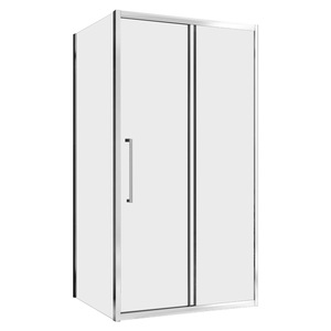Душевой уголок ABBER Schwarzer Diamant AG30130H-S100 (1300х1000x1950) стекло 6мм прозрачное/хром