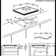 ������������ �������� ������ AEG IKR64441FB (590�520) 4 ���� ������� (2 ������������), ������