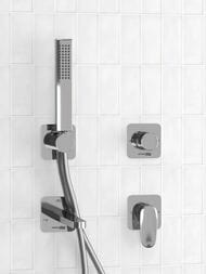 Смеситель для ванны/душа WasserKRAFT Weida A3151.268.270.271.087.103 встраиваемый, с лейкой, хром — миниатюра 4