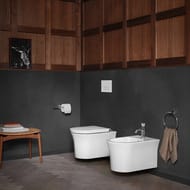 ������ ��������� Duravit White Tulip 2576092000 ������������, HygieneFlush, ��������. ����., �����