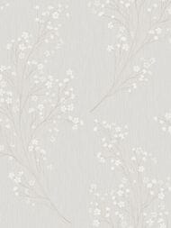 Обои виниловые на флизелине Grandeco Anita (10,05х1,06) деревья, серые A81904 (рул.)
