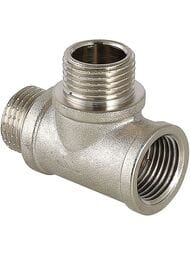 Тройник VALTEC 1/2" ВНH, с/огр. лат.никелир, VTr.133.N.0004