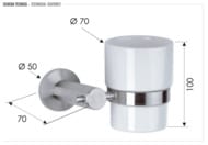 ������ ��� ������ ����� Remer Minimal INOX Mi15INOXCR, ����������� ����� �������