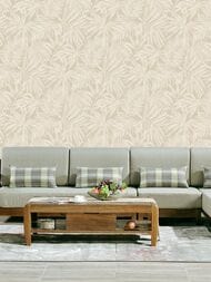 Обои виниловые на флизелине Grandeco Perfect Harmony PH 3403 (0,53х10,05) темно-бежевый (рул.)