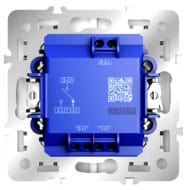 Выключатель встраиваемый Voltum S70 для жалюзи 10А, VLS020702, белый матовый