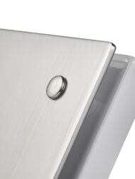 Вентилятор Royal Thermo Calipso RAFC 100 Chrome 159х159х104, 95 м3/час, 31 дБ, 12Вт, обрат.кл, хром