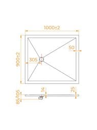������� ������ RGW ST-0109G (900�1000�25) ���.������, � ��������, ������ 16152910-002