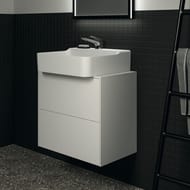 Тумба под раковину Ideal Standard CONCA (600x373x550) 2 ящика, белый, столешница с вырезом T3946Y1