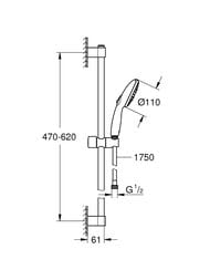 ������� �������� Grohe Tempesta 110 (�����, ������, �����) 3 ������, ���� 27794003