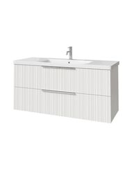 Тумба под раковину Caprigo RAIN 120 (1166х446х550) подвесная, 2 ящика, цвет Бланж 36516-SF027