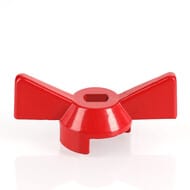 Ручка-бабочка для крана VALTEC BASE красная VT.220.R.04 — миниатюра 9
