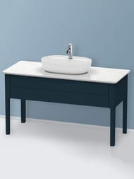 Тумба под раковину Duravit Luv 1338х743х570 1 ящик, ночной синий матовый лак LU956109898