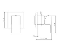 ��������� ������������ Kerama Marazzi Futura/������ ��� ����, ���� 66475EKM.21.018