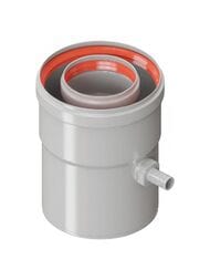 Конденсатоотводчик коаксиальный универсальный Rommer 60/100 RCA-6010-000101
