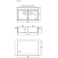 ����� FLORENTINA ������� 820�510�217 2 ����, ������� � ���� 80 ��., ���� 17.050.E0820.305