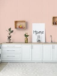 Обои виниловые на флизелине Grandeco Muse MU 1009 (0,53х10,05) розовые (рул.)