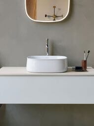 Умывальник накладной Duravit Zencha 420х420мм, без перелива 2373420079