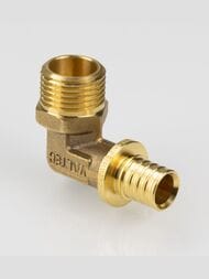 Уголок VALTEC аксиальный, 20х1/2"Н, латунь CW614N, VTm.453.G.002004