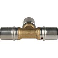 Тройник STOUT 20х20х20 для металлопластиковых труб прессовой SFP-0006-202020