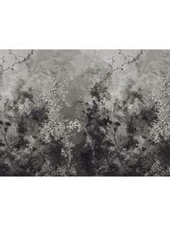 Панно Zambaiti Satin Flowers IV (3,0х5,1) винил на флизелине,темно-серый, Z66888 (рул.)