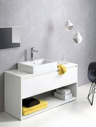 Смеситель Hansgrohe Focus 31608 для умывальника с высоким фиксированным изливом, дон. клап., хром — миниатюра 2