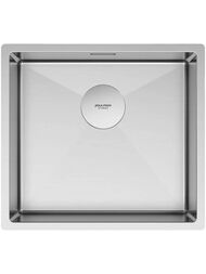 Мойка нерж. сталь NEXT 48 UNI, PM214844-BS, браш нерж.сталь, 480х440мм, Paulmark 1,2мм