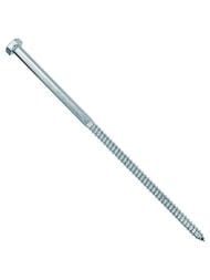 Шуруп сантехнический DIN 571 Zn 10х200 (2 шт.) белый цинк, КР.021711 — миниатюра 1
