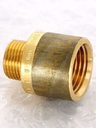 Переходник VIEGA 3/8"Нх1/2"В бронза   322 564