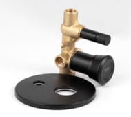 Смеситель для душа Remer Element ET09HNO, черный матовый — миниатюра 4