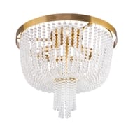 Потолочный светильник Freya Ornament (Орнамент) FR1008CL-06BS, IP20,латунь — миниатюра 1