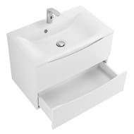 Тумба под раковину BelBagno MARINO (750х450х500) подвесная, Bianco Lucido MARINO-750-2C-SO-BL-P — изображение 7