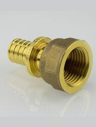 Соединитель VALTEC, аксиальный, 16х1/2"В, латунь CW614N, VTm.402.G.001604