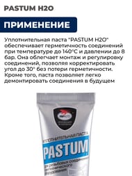 Паста PASTUM H2O 25г, в тубе (вода)
