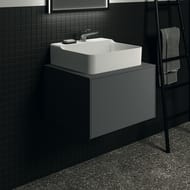 Тумба под раковину Ideal Standard CONCA (600x505x370) 1 ящик, антрацит, столешница с вырезом T3928Y2 — изображение 5