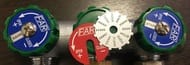 Коллектор регулируемый FAR 1"ВН на 3 отвода 1/2"Н, соед.eurokonus, FK 3822 112